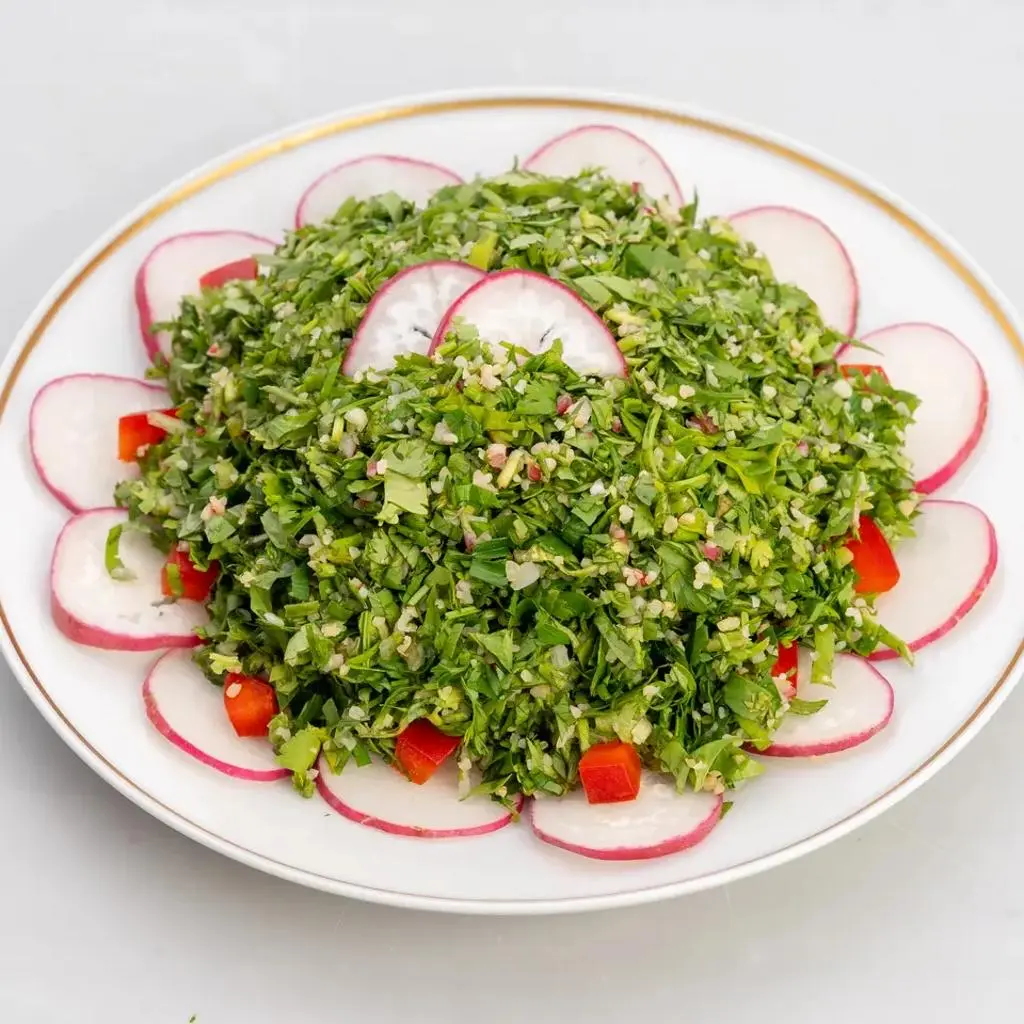 سلطة تبولة بالبرغل